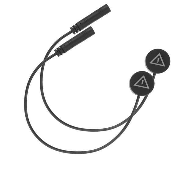 Soimiss 1Pair Car Blind Spot Assistant Light Black for Accurate Vehicle Detection