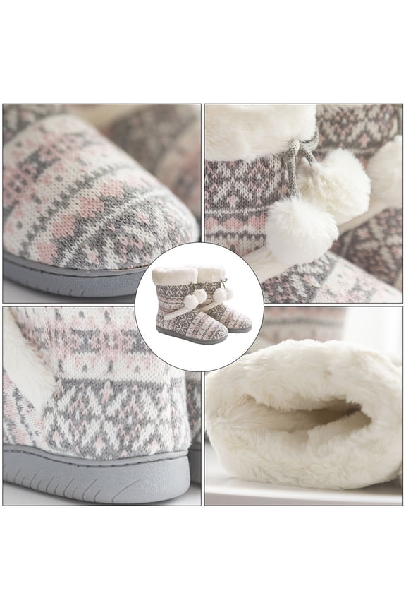 1 Pair of Women Waterproof Boots Flat Bottom Rubber Assorted Color Durable Indoor Use for Women