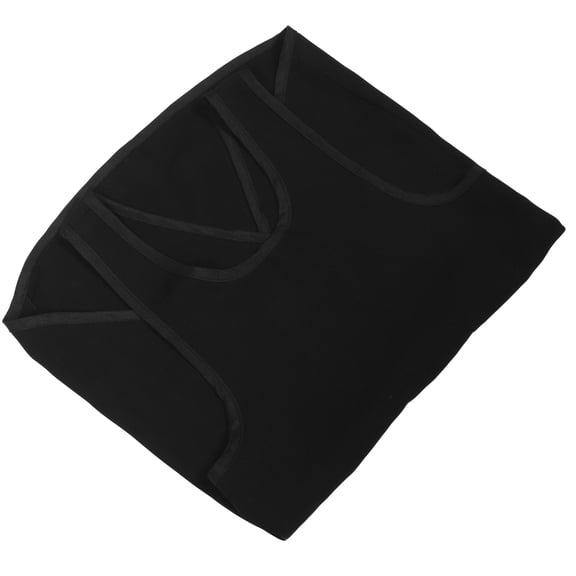 Soimiss Black Kitchen Apron for Protection Use Made of Polyester and Comfortable Grilling Party Essential