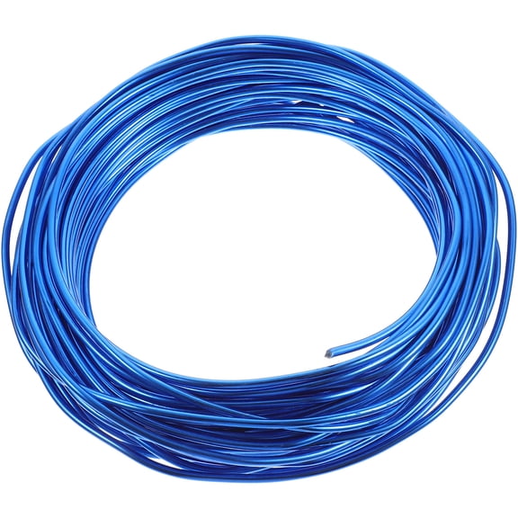 Soimiss 1 Roll of Flexible Modelling Wires for in Blue Color with Cut-to-Length Design for Art Projects