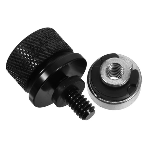 Soimiss 1 Set Motorcycle Bolts Nuts Kit Quick Release Aluminum Alloy for Easy Installation and Removal