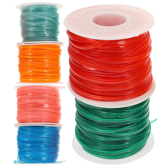 Soimiss 1Set Premium Plastic DIY Lanyard ng Kit with Assorted Colors for Handmade Bracelets and Accessories