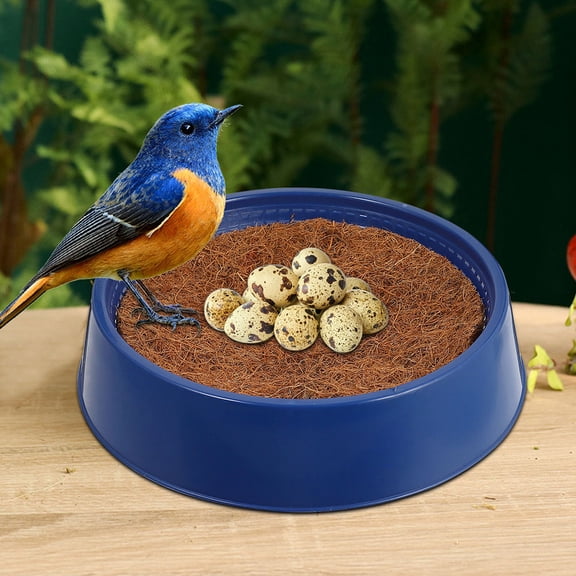 Soimiss Compact Bird Nest Plastic Multi-Color for Breeding and Home Use 1Set