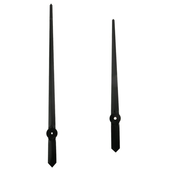 Soimiss 1 Set of Elegant Clock Pointers for DIY Projects with Black Aluminum for General Users
