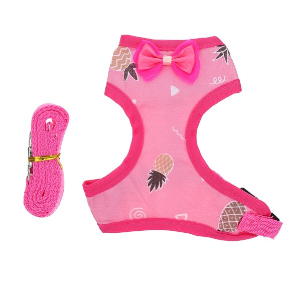 Soimiss 1Set Harness with Hen Vest Rope and Rooster Pulling Strap Durable for Pet Use