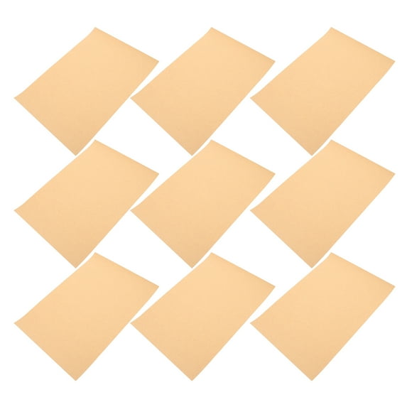 Soimiss 100 Pcs Kraft Paper Heavyweight Drawing Paper for Practice Resistant to Crumpling