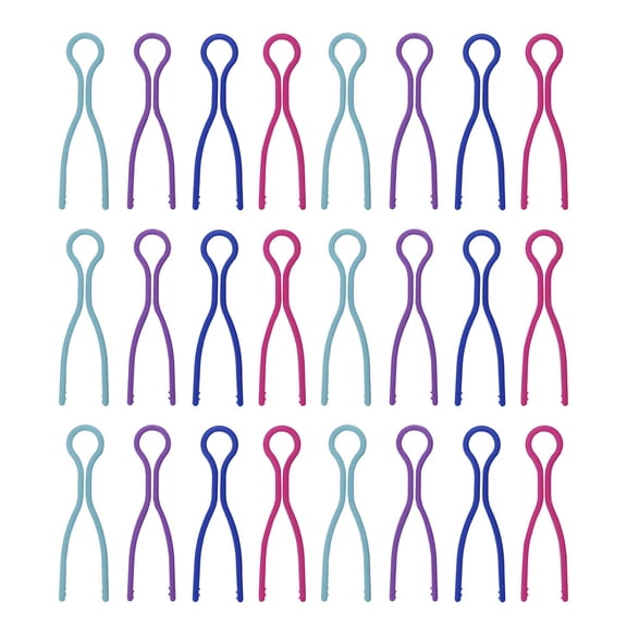 Soimiss Plastic Bobbin Clip for Sewing, Assorted Colors, Reusable, Easy to Use, 100Pcs