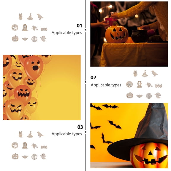 Soimiss 100Pcs Blank Wood Chips for Diy Projects  Decor Indoor Beige Wall Hanging Pendant