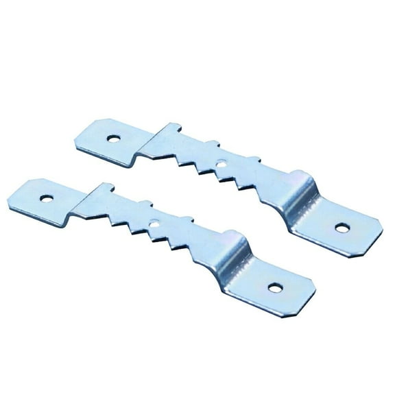 Soimiss 100Pack Picture Framing Hardware Silver Hangers for Pictures