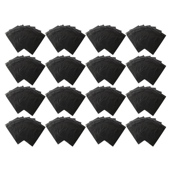 Soimiss Black Ldpe Thicken Mailer Envelope for Storage and Shipping 100Pcs
