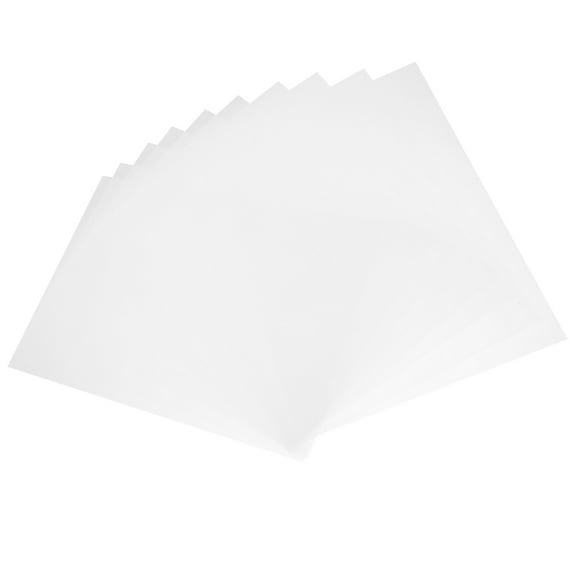 Soimiss 10Pcs Clear Plastic Frame Cover Durable PVC Sheet for Photo Protection