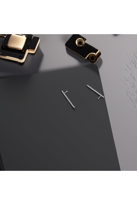 10Pcs Quick Release Spring Bars For Stainless Steel Watch Repair Spring Bars Silver Watch Bands