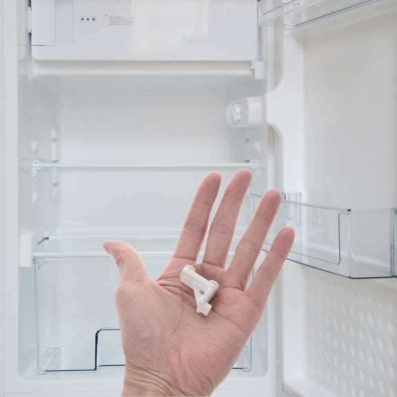 Soimiss 10Set Freezer Door Latch Plastic Efficiency for Residential Use