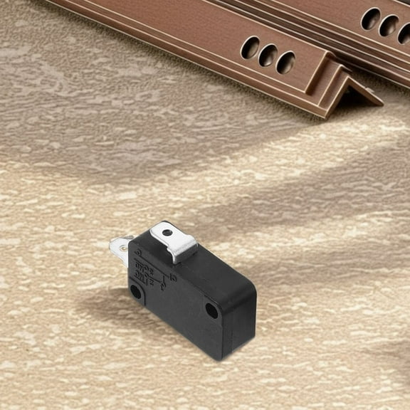 Soimiss 10Pcs Black Microwave Oven Switch Replacement for Rice Cooker and Oven Repair