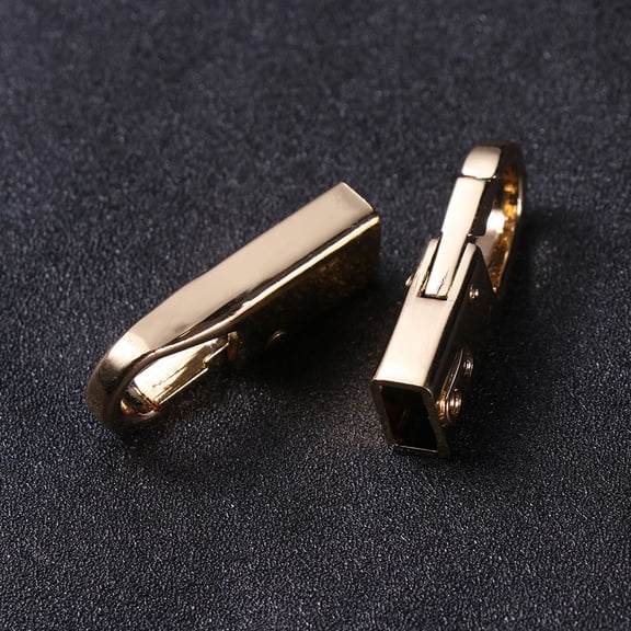 Soimiss 10pcs Zipper Pull Replacement Luggage Zinc Alloy Collar DIY