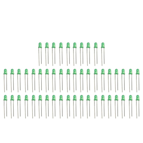 Soimiss Electronic Component Assortment Kit LED Diode Lights Plastic 120Pcs