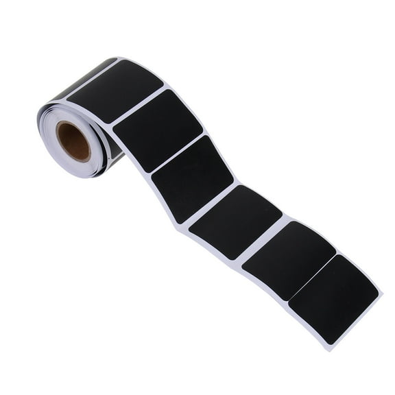 Soimiss Waterproof Black Chalkboard Labels Eco Friendly Reusable Pantry Stickers