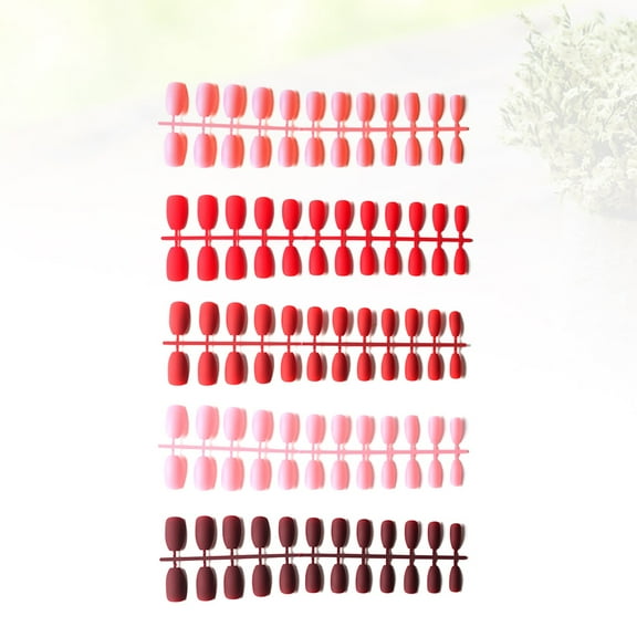Soimiss Nail Tips For Salon Use Various Occasions 120Pcs Matte Finish