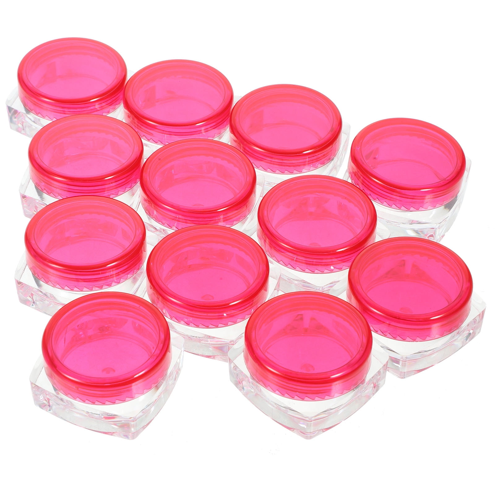 Soimiss 12pcs Lotion Travel Container Rosy Plastic Storage Perfect For ...