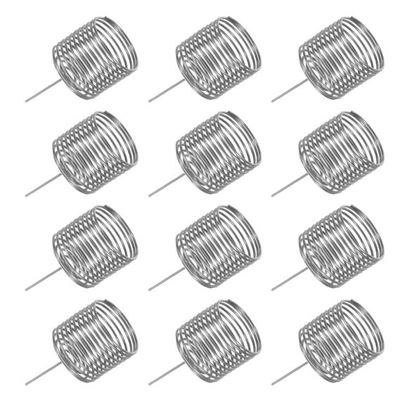 Soimiss 12pcs Nutrient Supply Fertilizer Basket Stainless Steel for Succulent Plants Growth