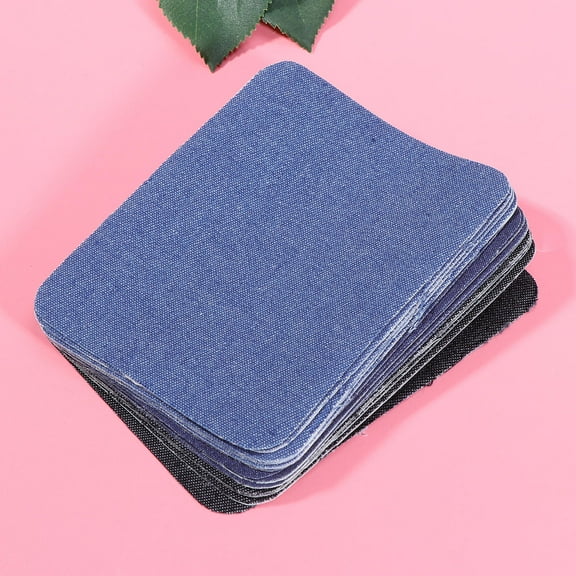 Soimiss 15Pcs Iron On Elbow Knee Patch Assorted Color for Repairing Household Items