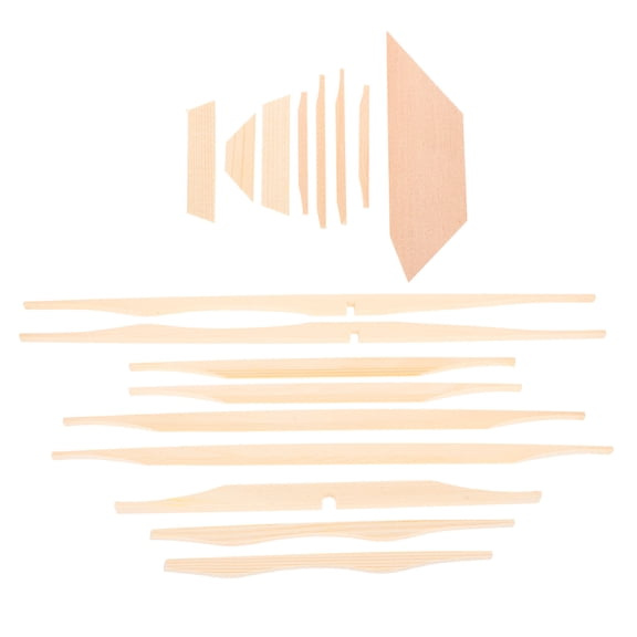 Soimiss 17pcs Wood Guitar Bracing Kit Spruce DIY Guitar Maker Tools