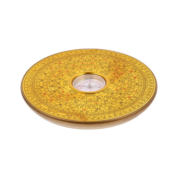 Soimiss 1Pc Golden Experiment Compass Simple Design Geology Teaching Aid Science Tool