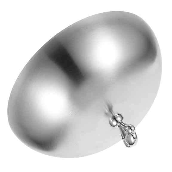 Soimiss 1Pc Stainless Steel Household Steak Cover Oilproof Food Protector Lid