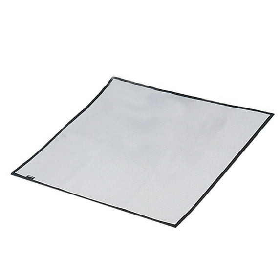 Soimiss Fire Blanket for Fire Pit Silver Silicone Coated Glass Fireproof Cloth 1Pc