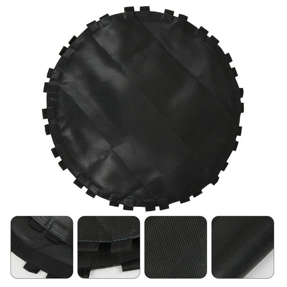 Soimiss 1Pcs Black Trampoline Pad Replacement for Kids Outdoor Jumping 36 inches diameter