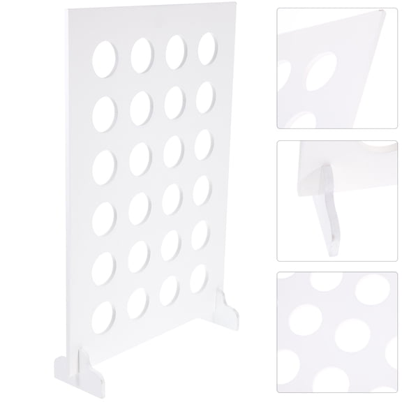 Soimiss White Wood Photography Backdrop Panel for Light and Shadow Effects in Product Shots