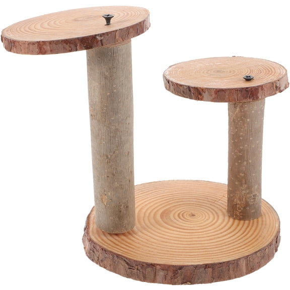 Soimiss Wooden Plant Stand Multi-Color for Home Decor and Storage Use