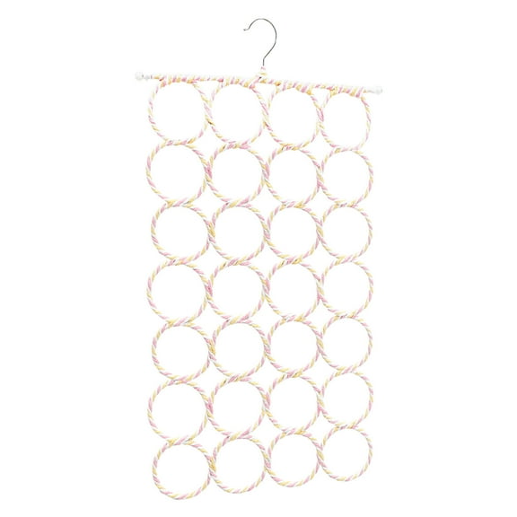 Soimiss 1Pcs Portable Travel Garment Rack Iron Hanging Scarves for Easy Storage