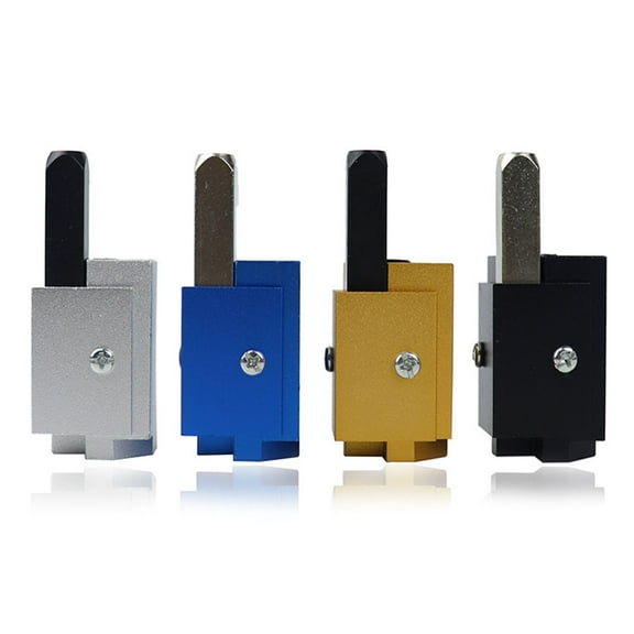 Soimiss 1Pcs Right Angle Chisel Metal Silver Door Hinge Tool Recess Door Square