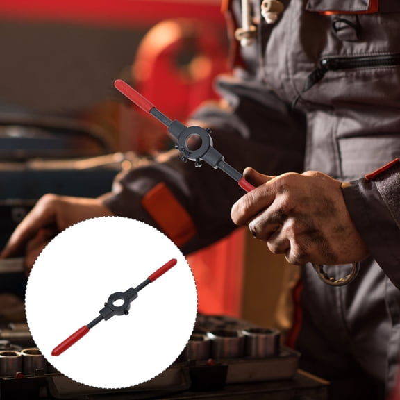 Soimiss 1Pcs Metal Threading Tool Round Die Wrench Steel for Home Maintenance
