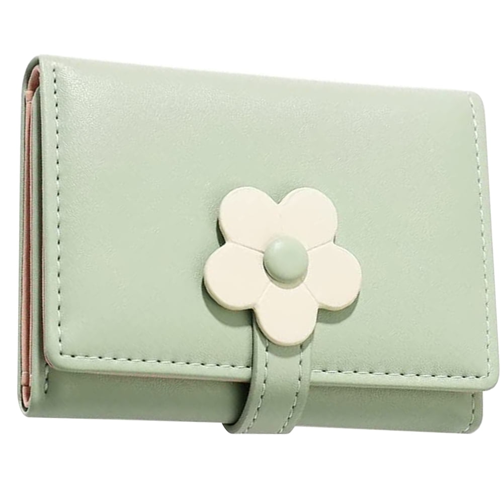 Lot De 4 Mini Pochettes Vertes Avec Portefeuilles, Set Femme