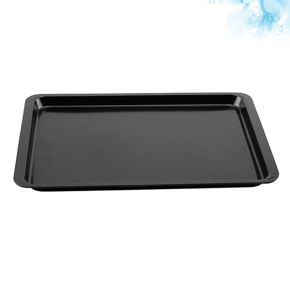 Soimiss 1Pc Premium Carbon Steel Nonstick Bbq Cooking Plate Ideal for Pizza and Grilled Dishes