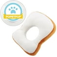 thumbnail image 1 of Soimiss Bread Costume Cat Pet Headgear White Cotton 1Set For Fun Party Days, 1 of 7