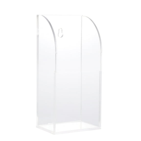 Soimiss Transparent Storage Container for Organizing Remote Controls Cell Phones and Daily Small Items