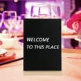 thumbnail image 1 of Soimiss 2 Sets Small Chalkboards for Menu Display Rectangular Writing Surface Erasable Minimalist Design, 1 of 6