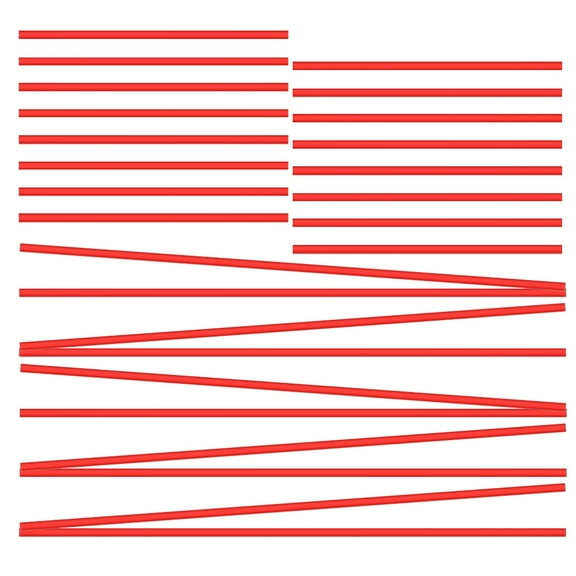 Soimiss 200pcs Flexible Spray Can Straws Replacement Kit For Cans Easy To Install For Removal And Precision Spraying