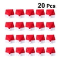 thumbnail image 1 of Soimiss 20Pcs Festive Hat Christmas Cup Covers Assorted Color Decoration for Holiday Party Hosts, 1 of 7
