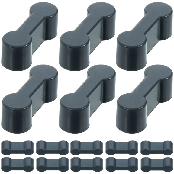 Soimiss 20Pcs Simulation Plastic Railway Buckle with Fine Details for Train Sets