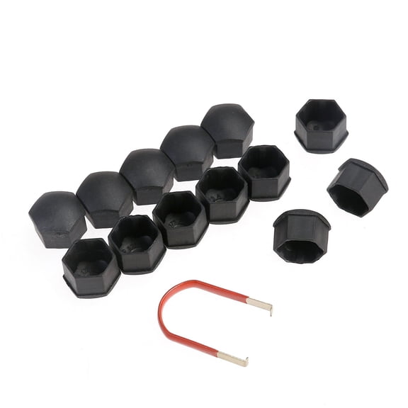 Soimiss Nut And Bolt Covers Car Wheel Nut Cover Plastic 20Pcs 1Inch