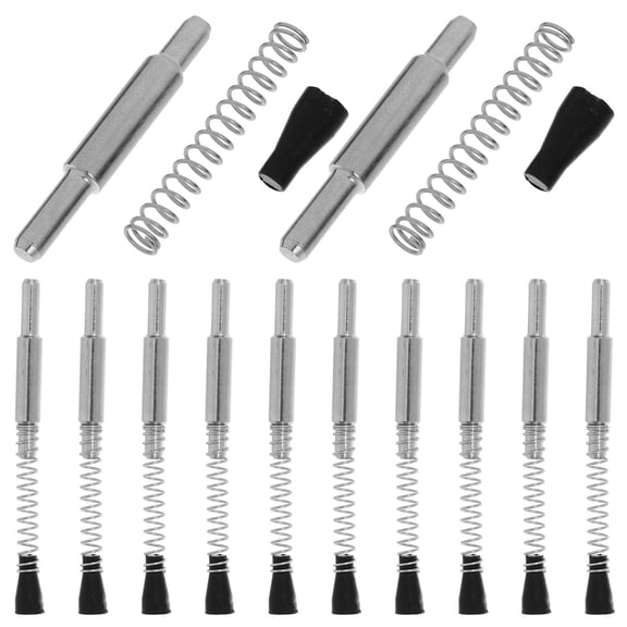Soimiss 25Pcs Window Screen Plunger Latch Pins Stainless Steel with Caps for Universal Window Use