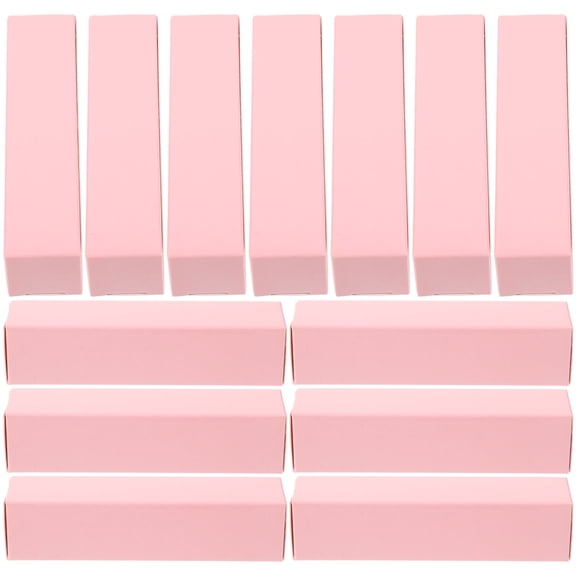 Soimiss Pink Paper Lipstick Boxes for Storage - Simple, Durable, and Practical Design 25Pcs