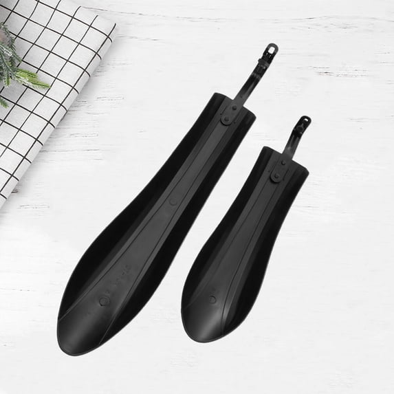 Soimiss Bike Mud Guard Black Lightweight Easy Install for Mountain Bikes 2Pcs