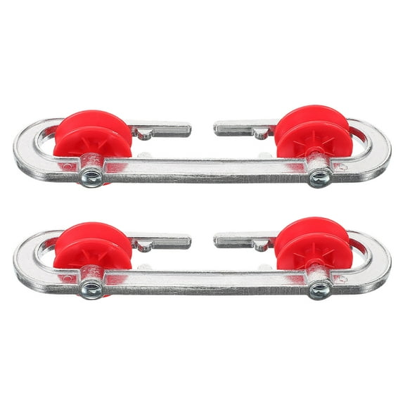 Soimiss Clothes Line Divider Aluminum for Outdoor Laundry 2Pcs