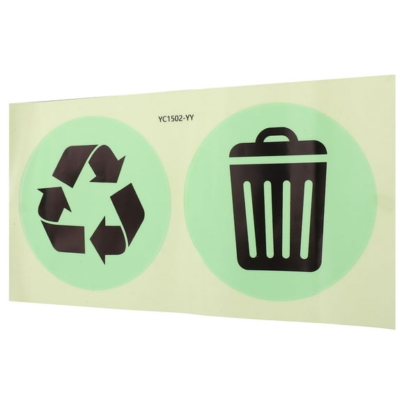 Shop Durable Trash Can Labels and Stickers for Home Organization