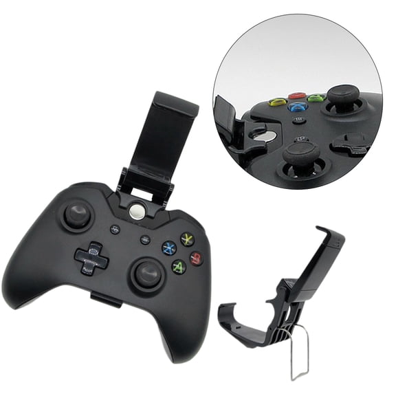 Soimiss 2Pcs Black Gamepad Bracket for Phone Universal Adjustable Angle Holder